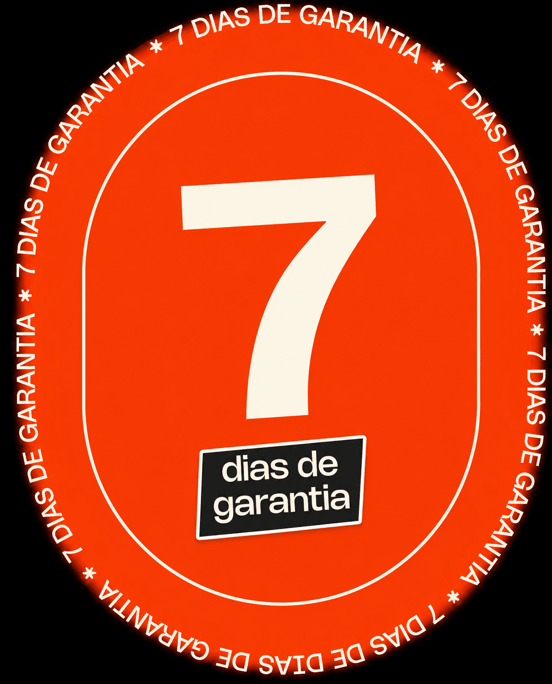 7 dias de garantia